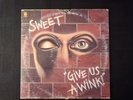 SWEET - Gives Us A Wink: Orig 1st Press US 1976 - Rare Die Cut Cover - NM Vinyl