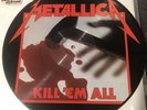 Metallica Kill ‘em All Vinyl Record LP Picture Disc MEGAFORCE Records Original