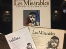 LES MISERABLES Original Broadway Album - 1987 Geffen 2-LP w/ All Inserts - EX