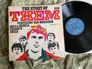 Them Featuring Van Morrison – The Story Of Them Lp 1968 EX+ Top Flipback Rare