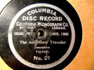 1901 Len HARRY SPENCER COLUMBIA CLIMAX Record No 21 2nd TK THE ARKANSAS TRAVELER