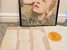 David Bowie Hunky Dory Vinyl Album 1971 Vinyl SF 8244 Lyric Sheet Rasputin