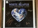 White Reaper - You Deserve Love Neon Green Vinyl With Signed Autographed Insert