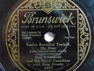 78 RPM RECORD BING CROSBY & LOMBARDO YOU'RE BEAUTIFUL & FIRE 1933 BR.6477 E COND