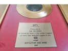 Cliff Richard Mistletoe And Wine- BPI Gold Disc Award To EMI Records