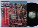 BEATLES Sgt Peppers Lonely Hearts Club APPLE LP VG++ japan reissue inserts obi h