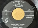 JOHNNY PERRY Senator 714 PROMO UNFAITHFUL DIANE / CUDDLE   VG+   LISTEN