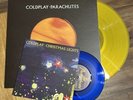 Coldplay Parachutes Translucent Yellow Vinyl and Christmas Lights Blue Vinyl