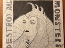 Destroy All Monsters: Bored/You're Gonna Die Original 1978 7-inch B&W Labels
