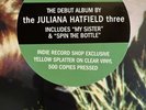 Juliana Hatfield Three YELLOW SPLATTER Become What You Are SEALED 500 copies