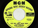Northern Soul 45 - Dean Courtney - You Just Can't Walk Away - MGM