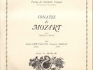 ALFRED LOEWENGUTH, FRANCOISE DOREAU, MOZART SONATES LP FAR 04