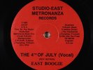 Modern Soul Funk 45 - East Boogie - The 4th Of July - Studio-East - rare