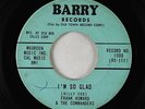 Northern Soul 45 - Frank Howard & the Commanders - I'm So Glad - Barry