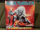 IRON MAIDEN A REAL LIVE ONE 1st UK EARLY PRESS 1993 RARE VINYL RECORD LP METAL