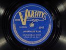 78 RPM -- Buster Johnson (with James Cole-Tommy Bradley), Varsity 6057, E+ Blues