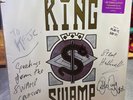King Swamp signed Lp S/T  (Shriekback Gang of Four) (Sting The Police Inxs)