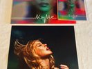 Kylie Minogue Tension Limited Gatefold Silver Vinyl LP Signed Print, A5 Book CD