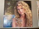 taylor swift taylor swift vinyl, limited edition, numbered, clear & torquoise