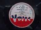 V Disc Frank Sinatra + Jo Stafford Record 78 RPM No 262 A & B