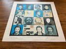The Who 'Face Dances' rare 1981 lithographic album cover print 054/300 signed
