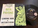 RITA PAVONE Clementine Cherie 1963 MEXICO 7” PROMO 45 Pop Vocal Chanson
