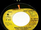 MINT BEATLES JOHN LENNON 1974 P-1874 PROMO 'WHATEVER GETS YOU THRU THRU NIGHT'