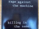 Rage Against The Machine Killing In The Name 7inch White Vinyl Single 1993