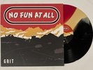 No Fun At All- Grit Yellow/ Red/ Black Color Vinyl 12” LP Bird Attack #101/179