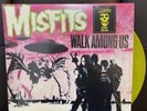 MISFITS Walk Among Us ASTRO YELLOW vinyl LP RARE Earache Records Danzig OOP