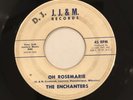 The Enchanters - J.J.&M. - No.# - Oh Rosemarie / Bewildered  ** D.J.** 1962