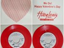 Huey Lewis and the News Red 45 Do You Believe In Love /Is It Me Promo Valentines