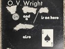 O.V. Wright - A Nickel and a Nail and Ace of Spades - OG 1972 Backbeat LP Vinyl