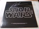 Star Wars - Movie Soundtrack VG++ GEORGE LUCAS AUTOGRAPHED Record & Inserts 1977