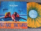 Signed Nova Twins Vinyl LP Who Are The Girls Orange & Blue Splatter Blood Record