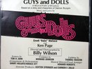 GUYS AND DOLLS ORIGINAL CAST ALBUM FRANK LOESSER MOTOWN RECORDS  VINYL LP 180-77