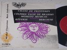 Michel Chauveton Violin RECITAL Chant De Printemps 45 RPM Lumen LD 1-426 NM