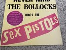 Sex Pistols - Never Mind The Bollocks 12” Black Vinyl LP Stickered Sleeve Rare