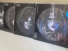 Kiss, solo album, picture disc vinyl lp, set of 4, hand signed autographs