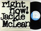 Jackie McLean - Right Now  LP - Blue Note - BST 84215 Stereo RVG NY USA