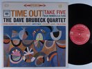 DAVE BRUBECK QUARTET Time Out COLUMBIA LP VG+ stereo 2-eye i