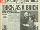 LP Jethro Tull Thick As A Brick NEWSPAPER COVER, ORIGINAL Chrysalis Records