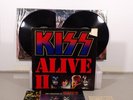KISS 1977 ALIVE II MISPRINT ERROR HOLY GRAIL AUCOIN TWO VINYL RECORD SET TATTOOS