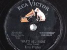 Rock & Roll 78 ELVIS PRESLEY That's All Right RCA VICTOR 20-6380 V+ HEAR 791