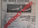 Nina Simone In Concert Emergency Ward LP Jazz Shrink Inner Sleeve RCA LSP 4757