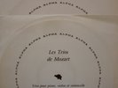 MOZART Trios Lili Kraus Willi Boskovsky Nikolaus Hubner Alpha DB 97/8/9 3 LP