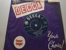 BILLY FURY BECAUSE OF LOVE 1962 DECCA 45-F 11508 EXCELLENT CONDITION RARE INDIAN