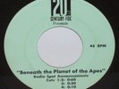 BENEATH THE PLANET OF THE APES 1970 Radio Spot Announcement Advertising Record