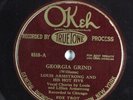 Jazz 78 LOUIS ARMSTRONG Georgia Grind OKEH 8318 HEAR 621