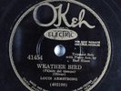 Jazz 78 LOUIS ARMSTRONG Weather Bird OKEH 41454 E-/E HEAR 627